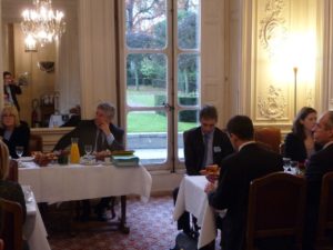 18 novembre 2009 : petit-déjeuner du Club de l’Audace au Sénat avec Jean-Louis FOUSSERET, maire de Besançon